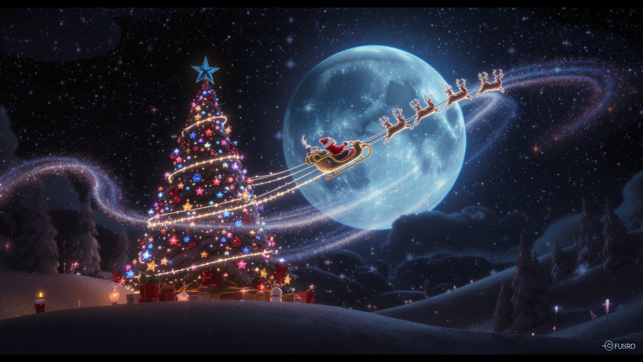 Świąteczna Kołysanka na Sen ❄️ Piosenka Świąteczna dla Dzieci 🎅 Usypianka dla Dzieci