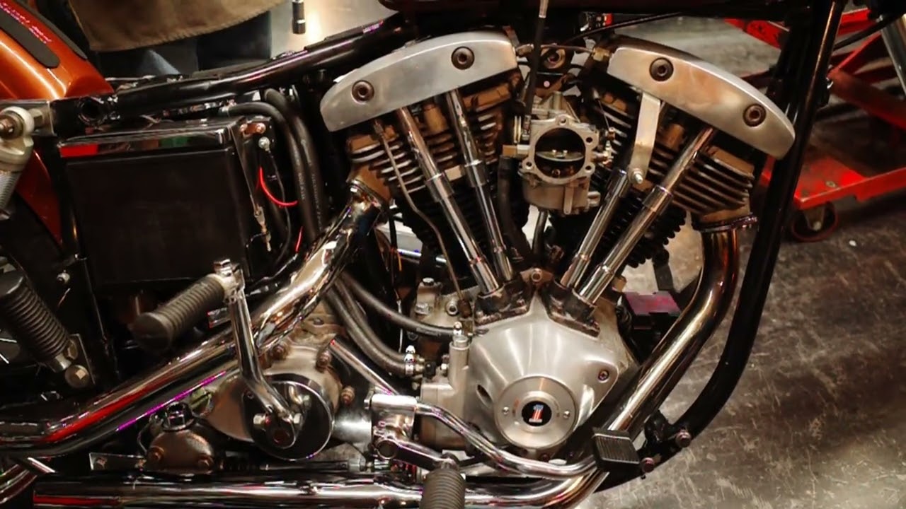 1976 FXE 1200 Fさんのショベルヘッド エンジン始動
