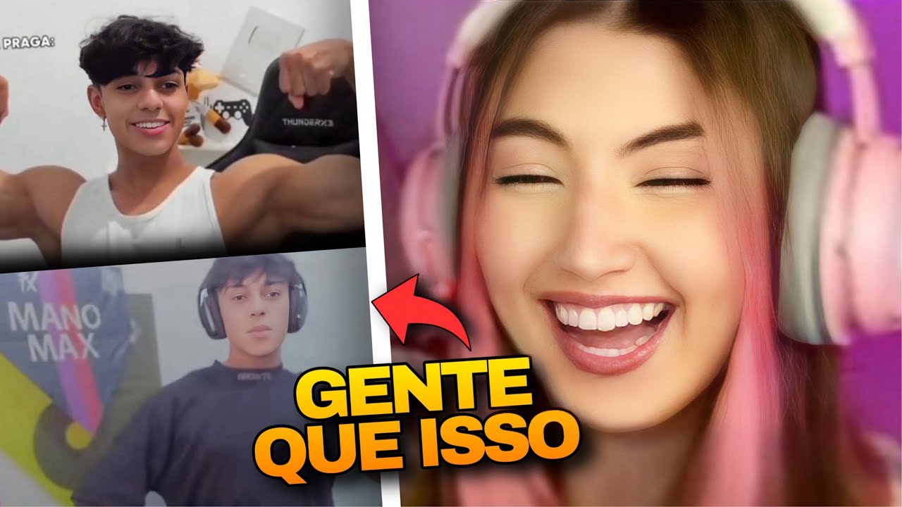 ALEMAZE REAGINDO OS MELHORES MOMENTOS DA LIVE DO MANOMAX, ALEMAZE FEZ UM PEDIDO PARA O BLACKN444