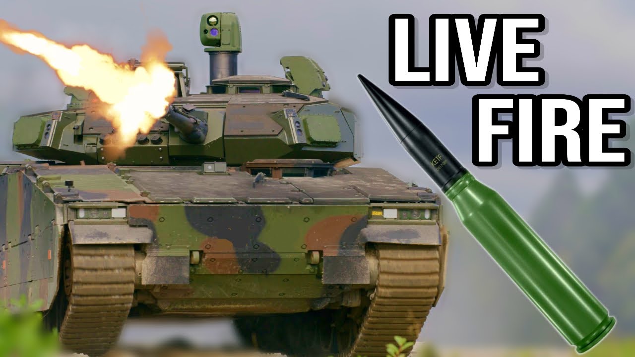 35-мм пушка CV90: боевая стрельба — МОЩНОЕ ПРОНИКАЮЩЕЕ ИЗЛУЧЕНИЕ