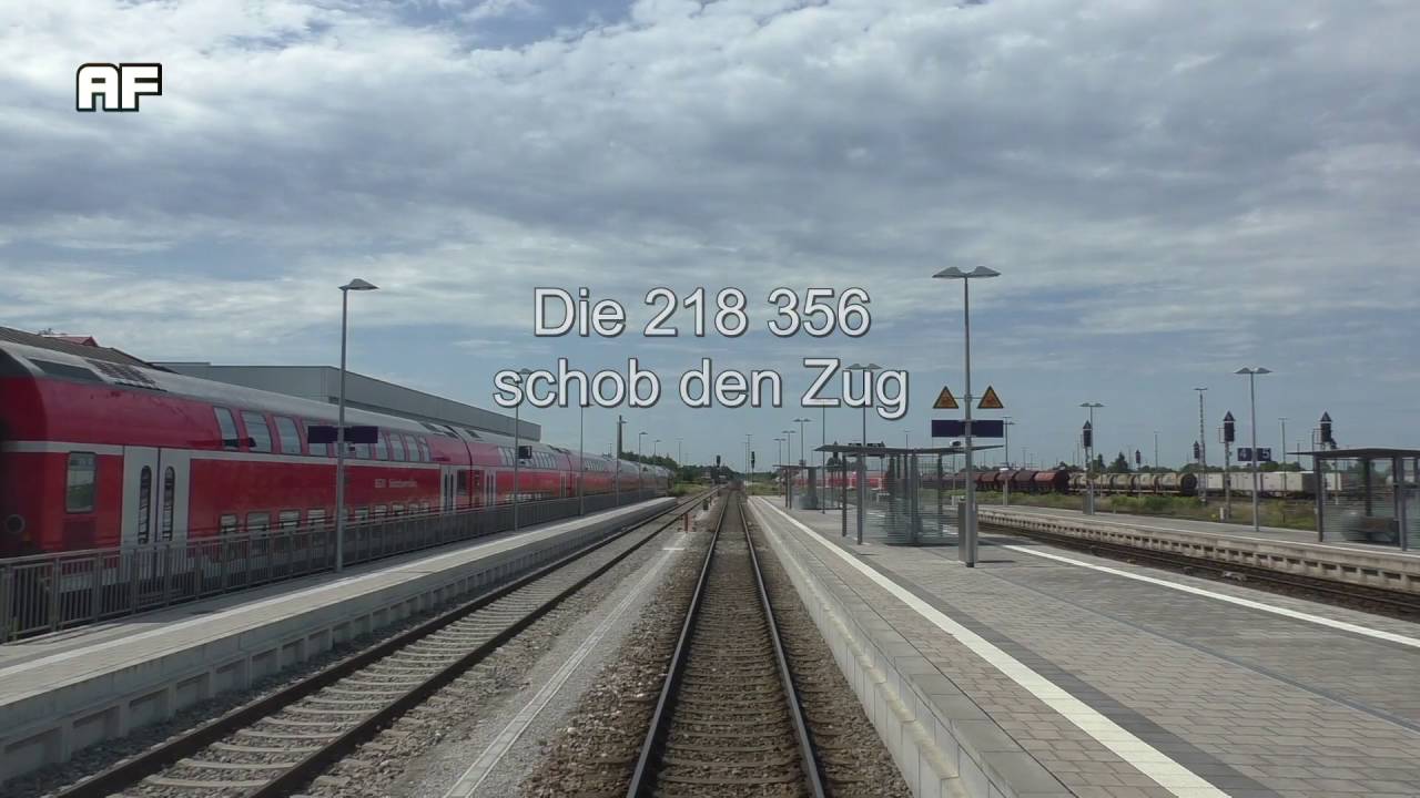 Führerstandsmitahrt Mühldorf - München Hbf   HD