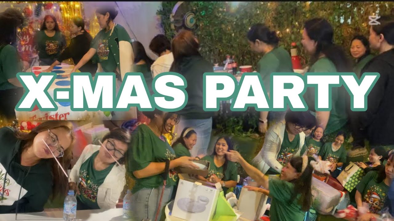 X-MAS PARTY 🎉 part two | ang saya lalo na sa exchange gift 🎁 LOL 😂 | bisdakinqatarvlog 