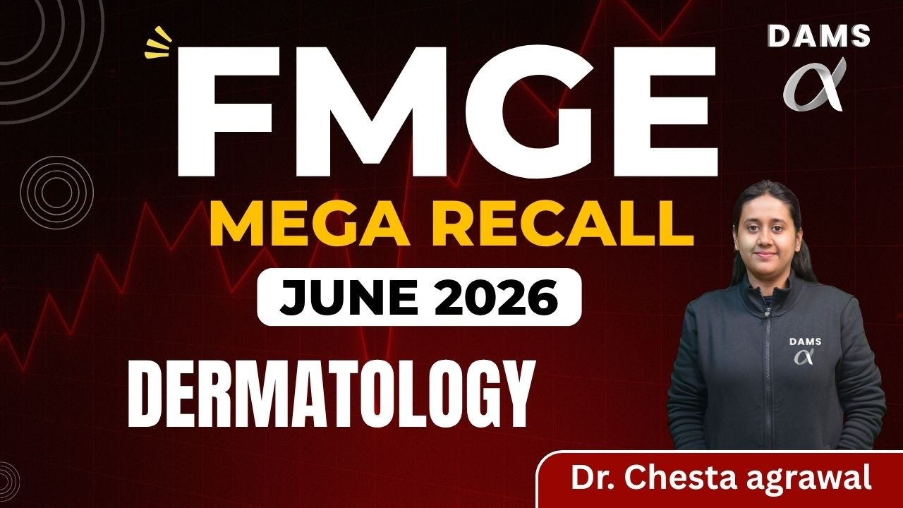 Разбор вопросов по дерматологии FMGE, июнь 2026 | Д-р Честа Агарвал