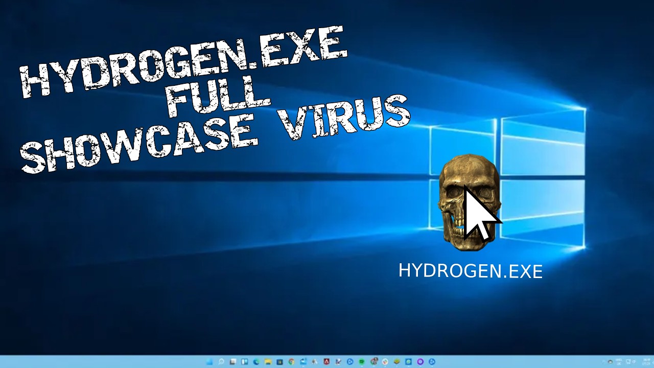 **WARNING: FLASHING LIGHTS** - Hydrogen.exe FULL showcase virus