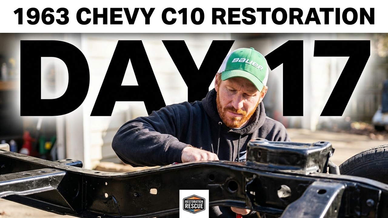 Bushings, bushings and more bushings! 1963 Chevy C10 Restoration Day 17