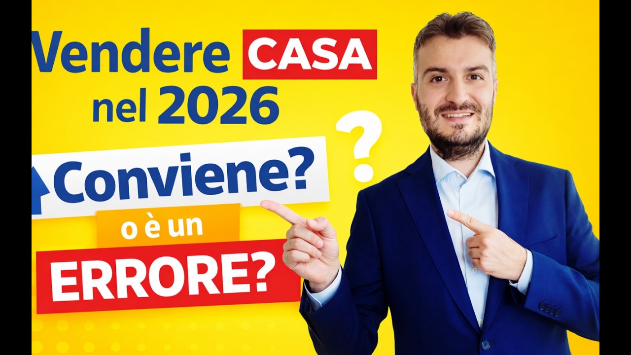 Conviene vendere casa nel 2026?