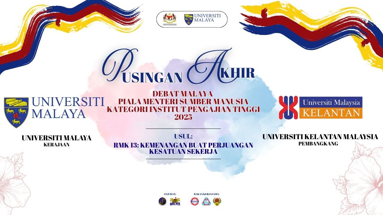PERTANDINGAN AKHIR | DEBAT MALAYA 2025 | KATEGORI IPT