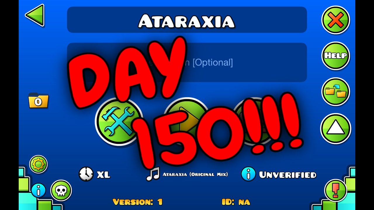 Day 150!!! - Full Showcase  - Easy extreme demon for 5 minutes at a time #gd #gmd #geometrydash
