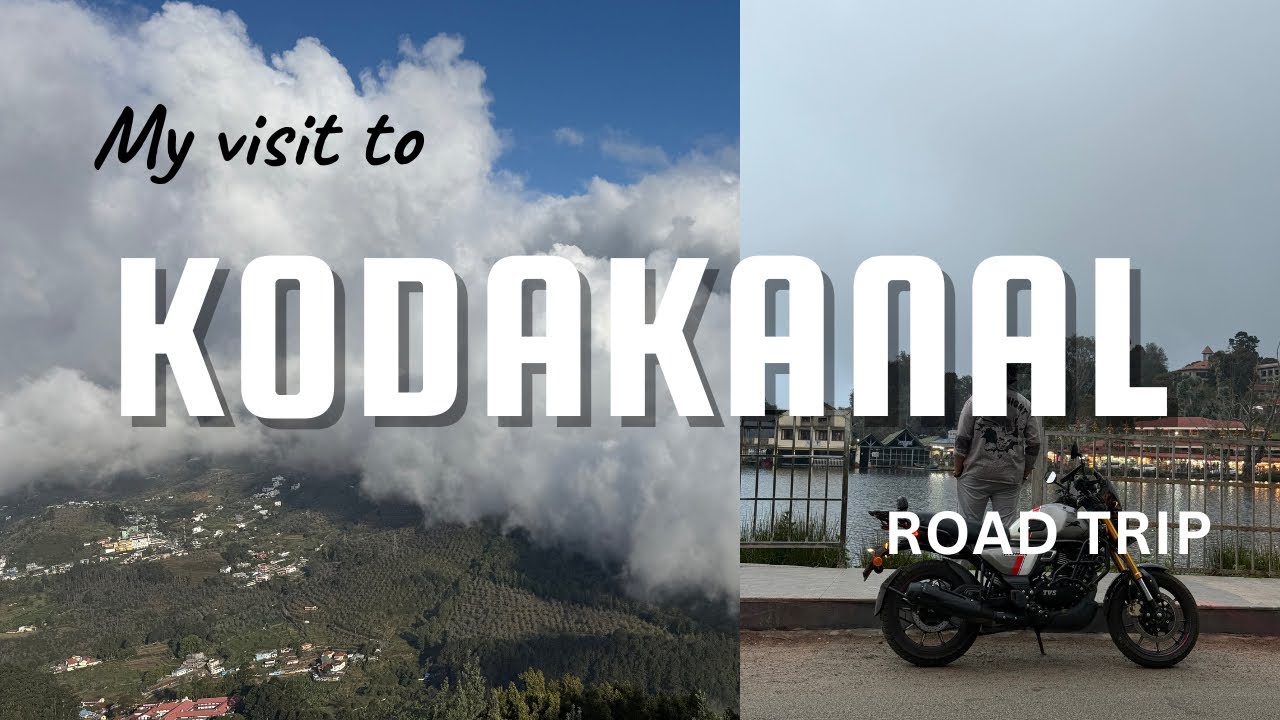 Bike Ride to Kodaikanal 🏍️🌫️ | Road Trip Vlog Part 1 | Ride wid Rhino  #trending #kodaikanal #travel