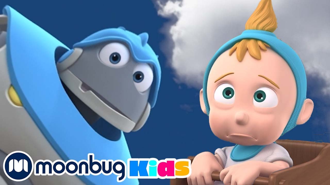 Runaway Robot | ARPO the Robot | Funny Cartoons for Kids | Moonbug Kids Playground