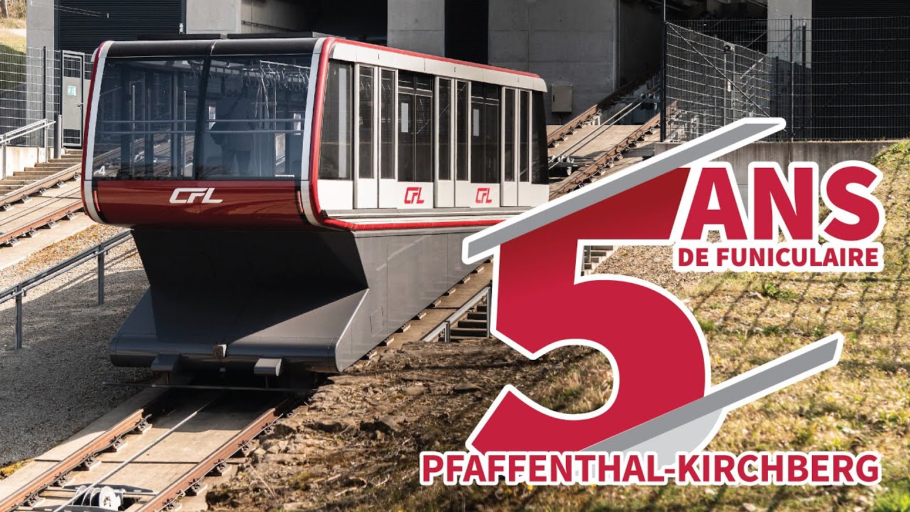 5 ans de funiculaire Pfaffenthal-Kirchberg