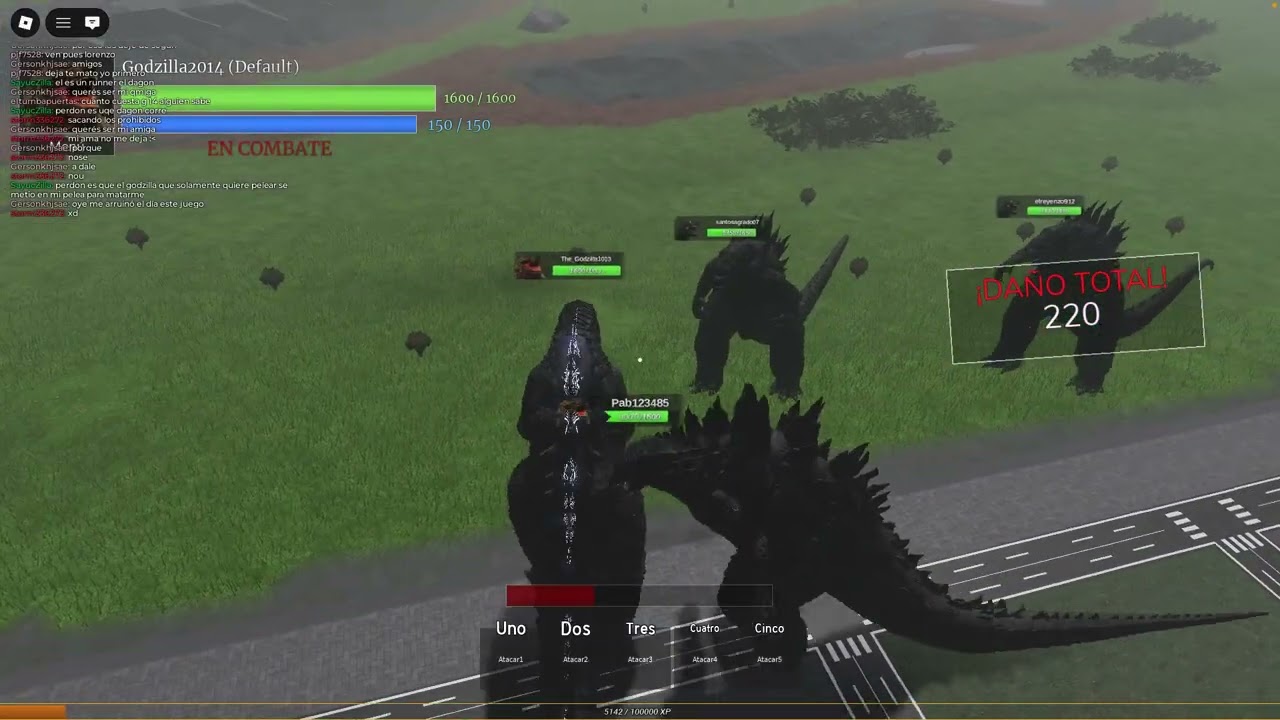 Peleando Con Kaijus Con Godzilla 2014