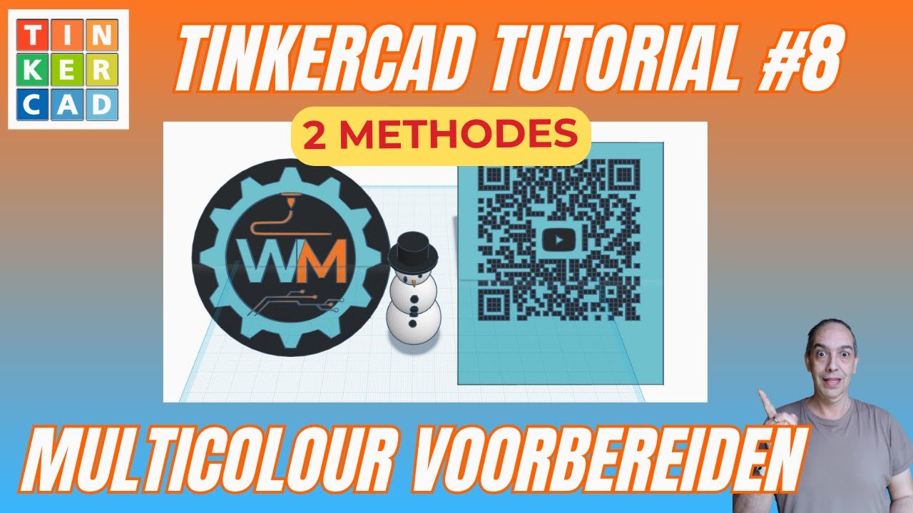 Multicolor 3D Prints uit TinkerCAD - 2 Simpele Methodes! (OBJ & Bundle Group)