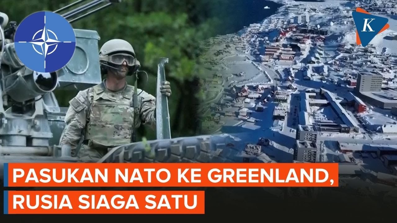 NATO Kerahkan Pasukan ke Greenland Gara-gara Trump, Rusia Ikut Siaga Satu