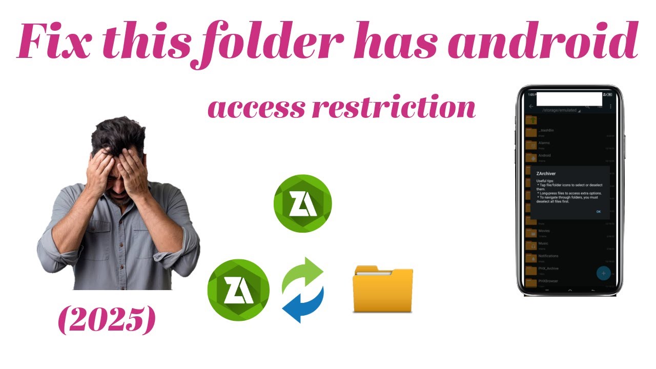 how to fix Obb/data folder access restriction _ access denied file manager/zarchiver