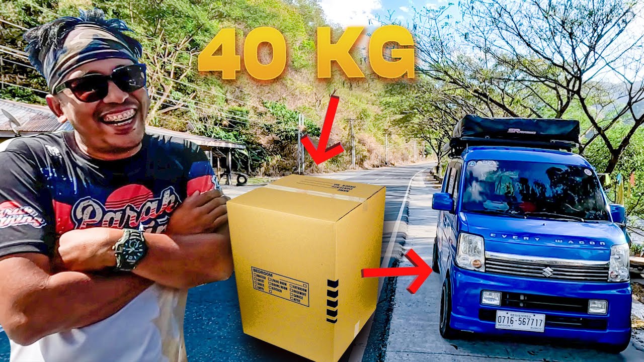 HUGE BOX for CAMPER VAN UPGRADE | VanLife Road trip!