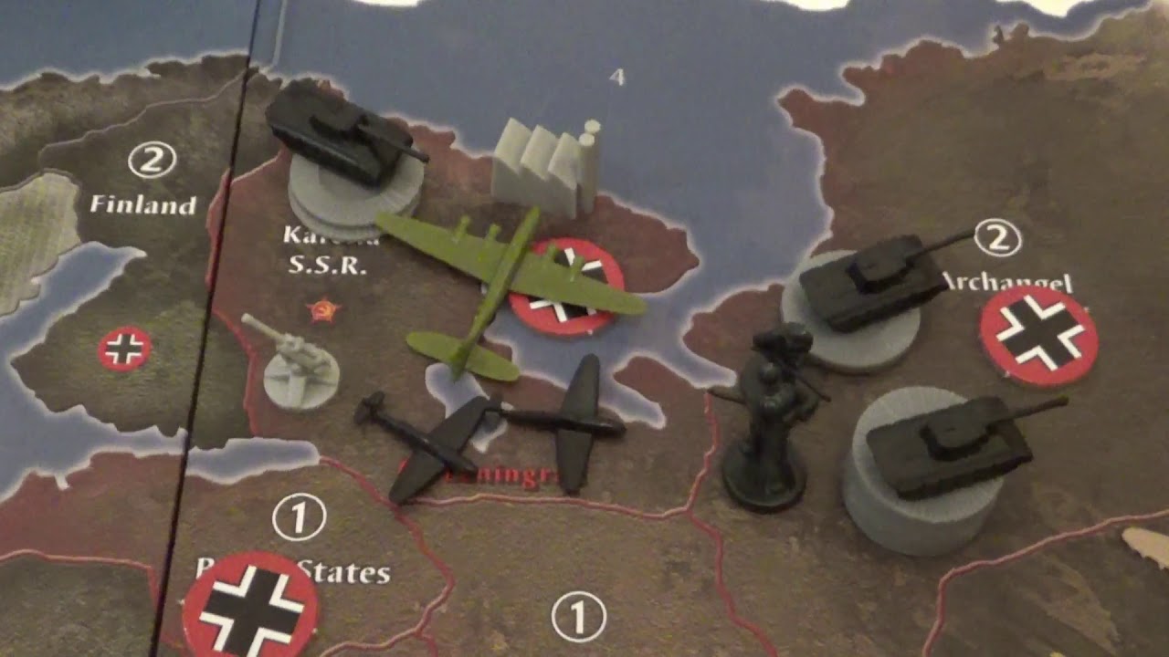 Геймплей юбилейного издания Axis and Allies