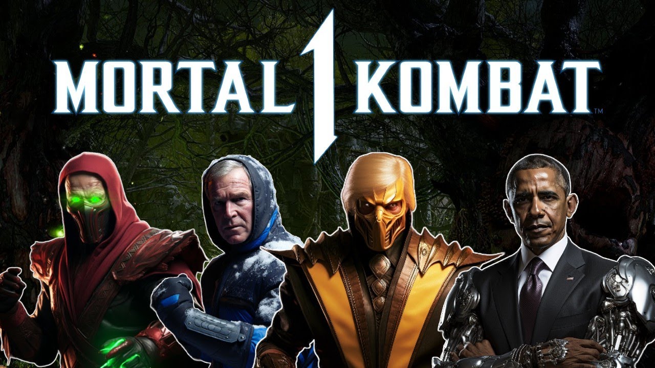 Президенты играют в Mortal Kombat 1