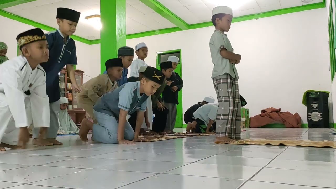 pembelajaran sholat isya
