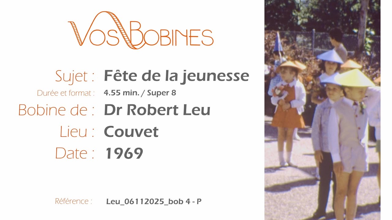Cortège Fête de la jeunesse Couvet 1969