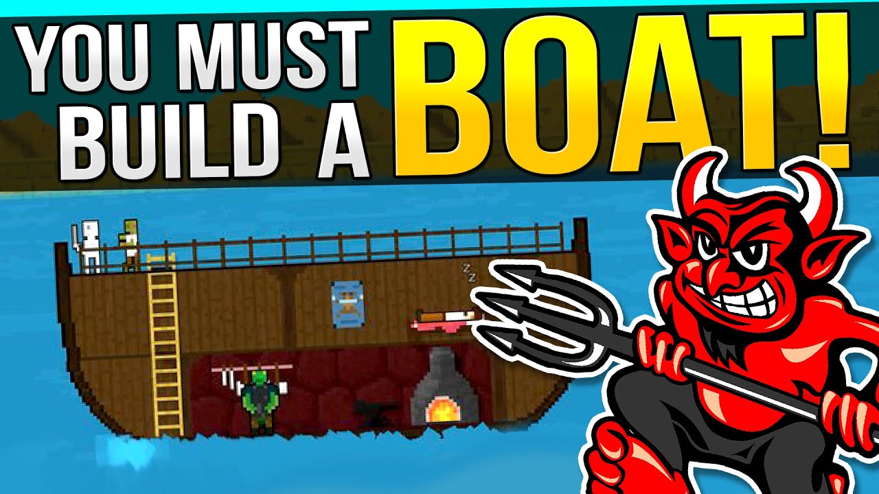 You Must Build A Boat! - HOW DO I BOAT?! - You Must Build A Boat w/ CuteFuzzyWeasel