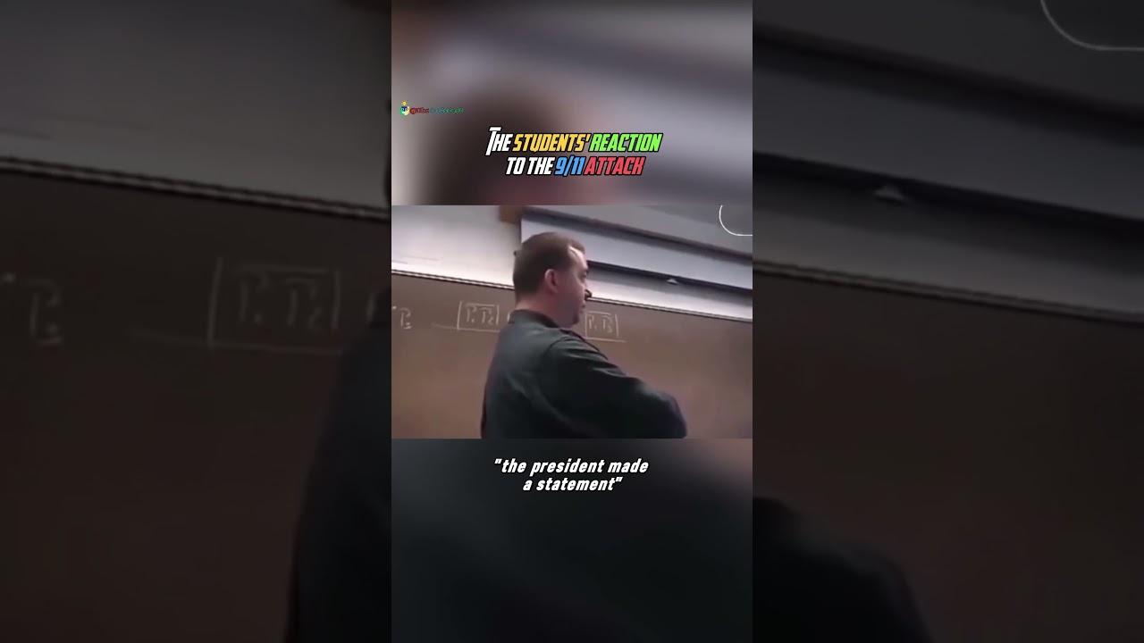 Students' Shocked Reaction to 9/11 Attack 😱