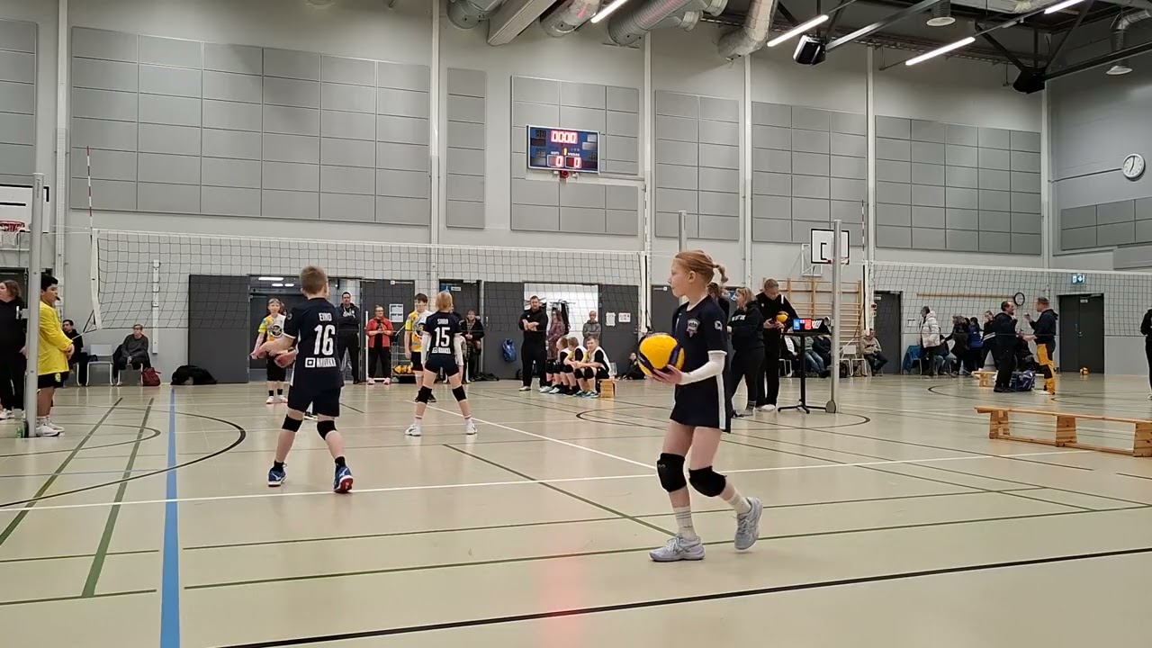 Pirkat/Yellow - A-Volley U13P/am 8.2.2026 Akaa-areena