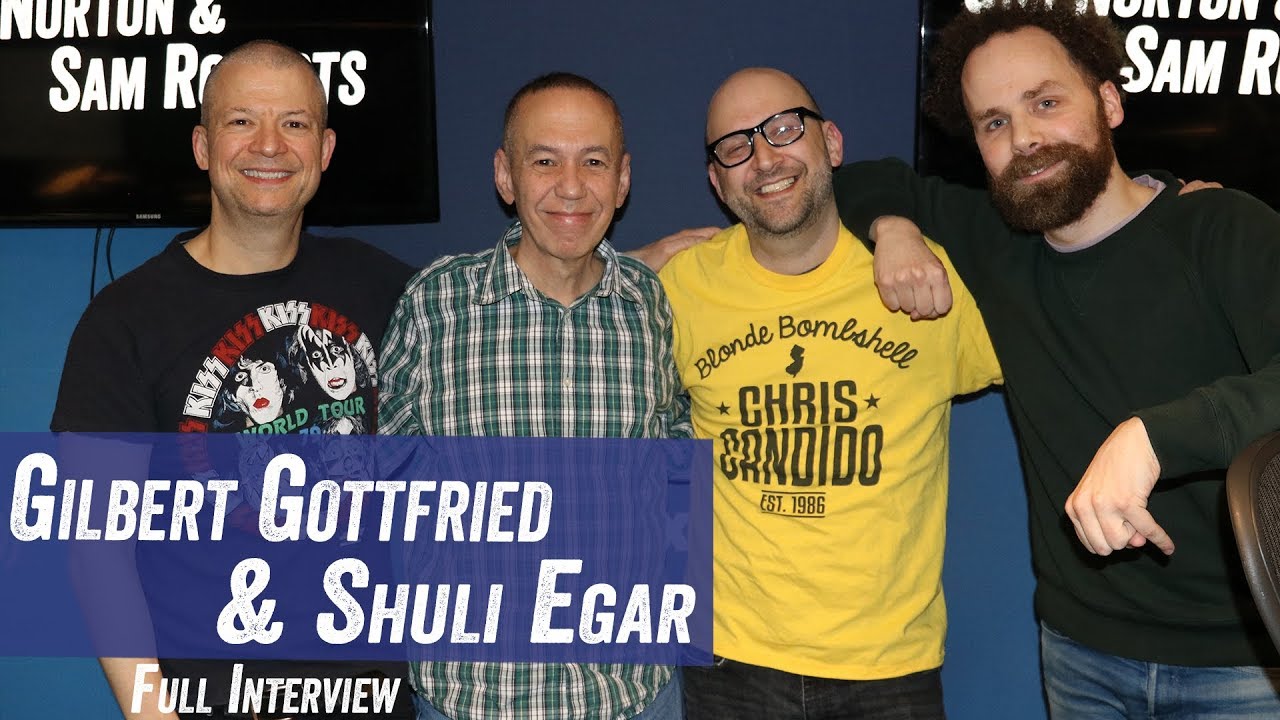 Gilbert Gottfried & Shuli Egar - Cameo, 'Aladdin', Being Frugal - Jim Norton & Sam Roberts
