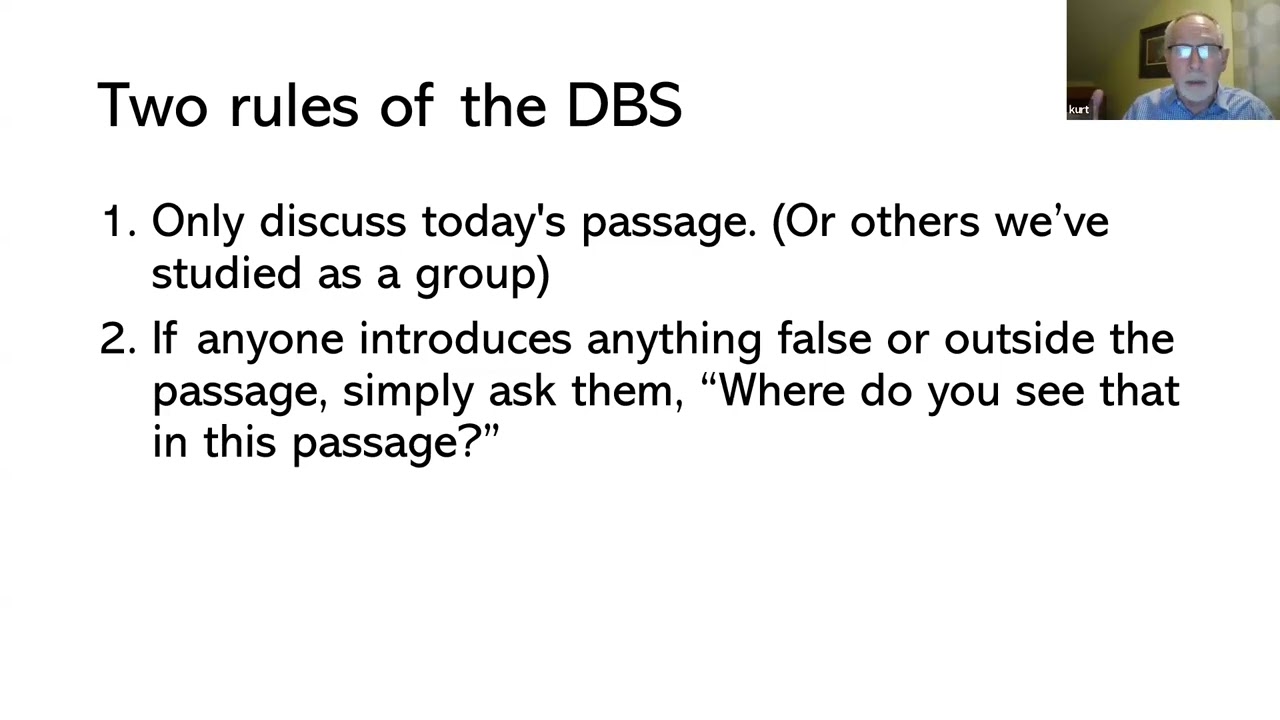 BIBLICAL DISCIPLESHIP TRAINING - DAY #3