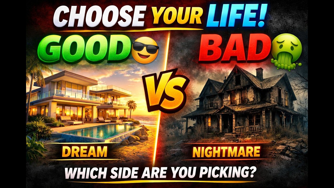 Choose One… GOOD or BAD? 😎😬 | Would You Rather Challenge