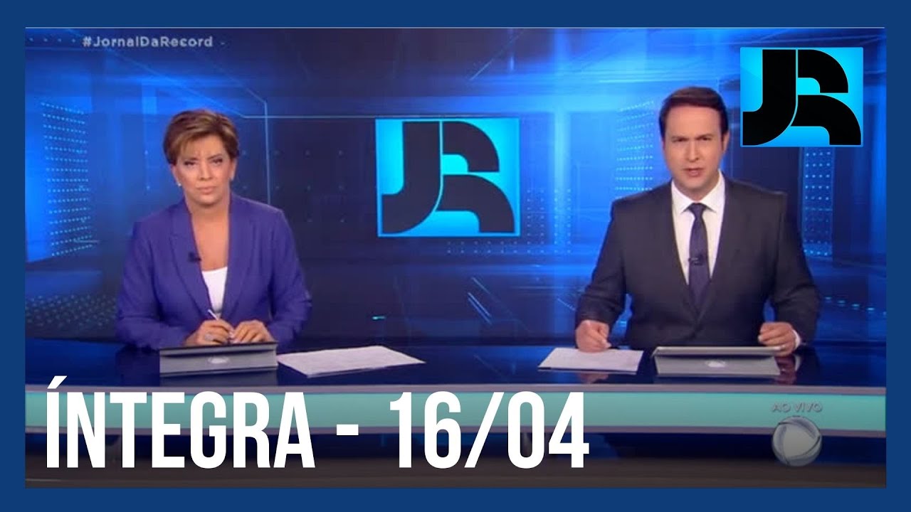 Assista à íntegra do Jornal da Record | 16/04/2022