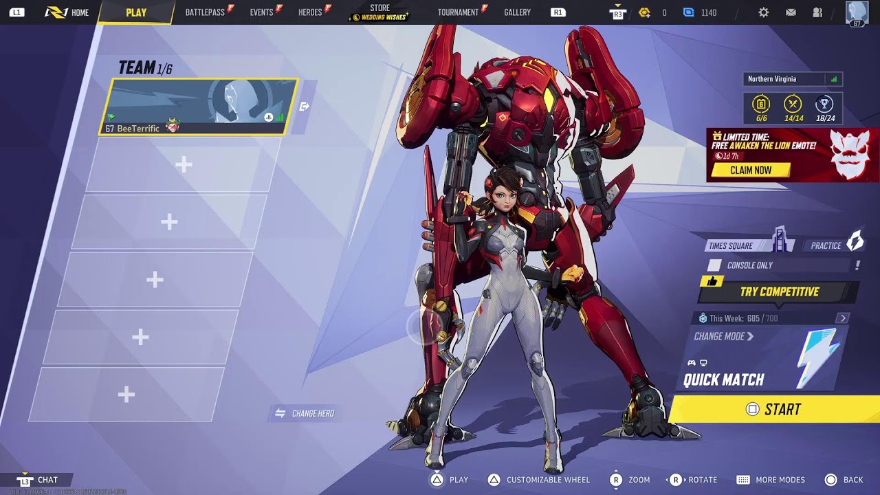 Marvel Rivals | February 25, 2026    Gold 3,  Season 6.5 quickplay pt 2