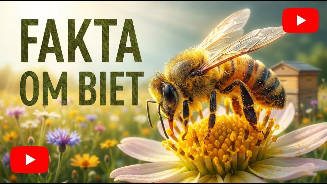 Fakta om biet: Sveriges surrande superhjältar