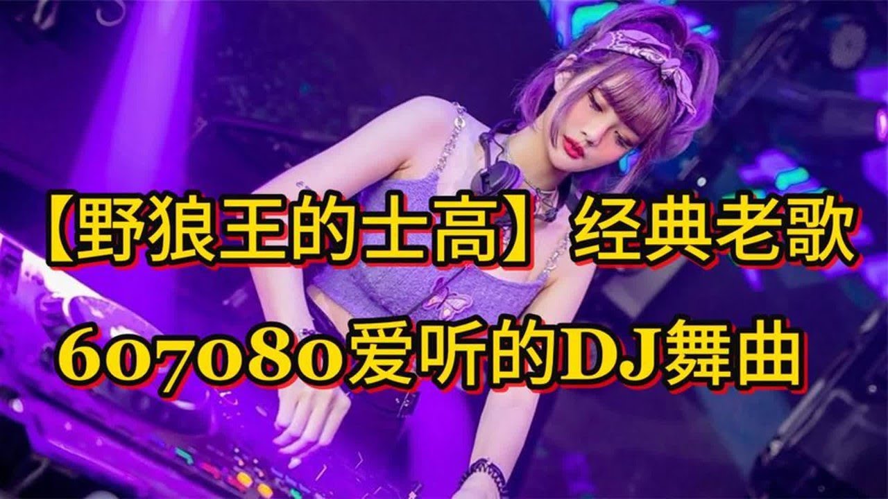 【野狼王的士高】经典老歌，607080爱听的DJ舞曲，百听不厌！