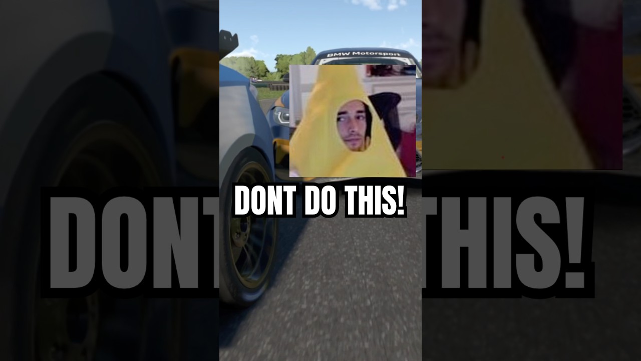 DON’T Make This Mistake While Sim Racing! 