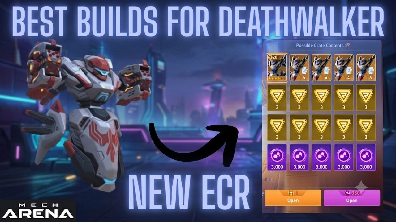 Ожидание окончено... Deathwalker для F2P!!.. Стоит ли того? | Mech Arena