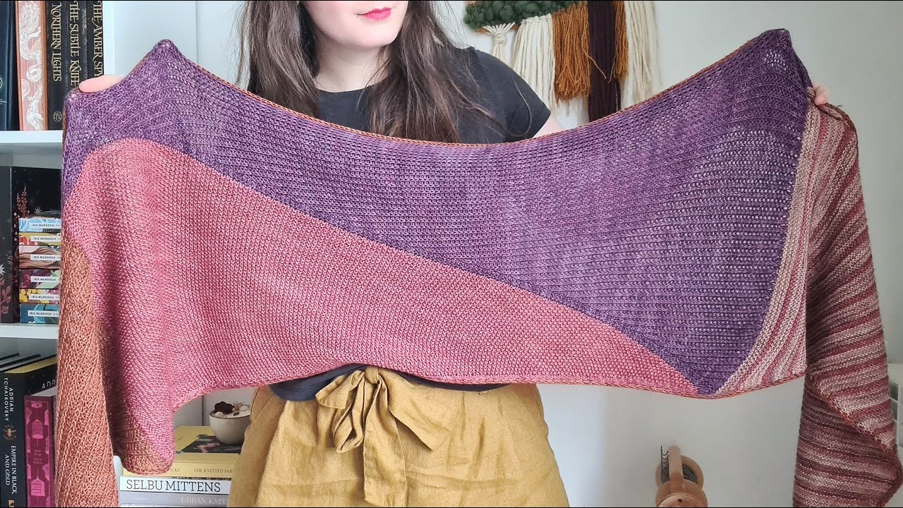(FR Podcast Tricot) Yarnflakes 106 – Châle modulaire, projets d'été et jacquard
