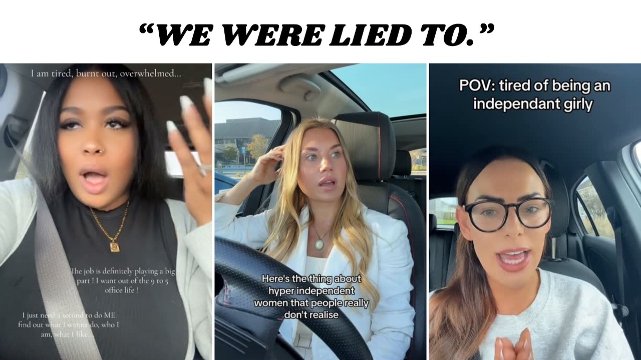 Women Finally Realize Feminism Didn’t FREE Them — It Freed Men