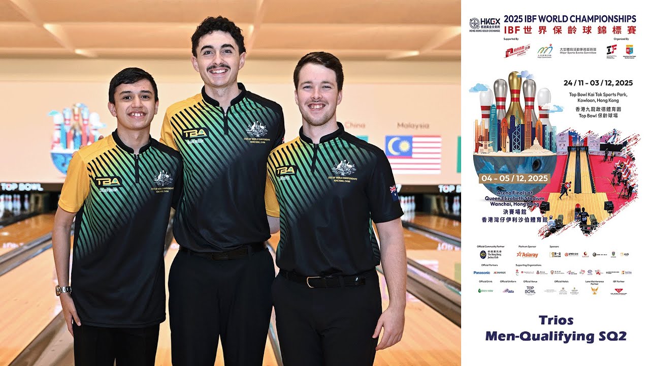 [Trios-Men Qualifying SQ-2, Lane 9-12] HKGX 2025 IBF World Championships