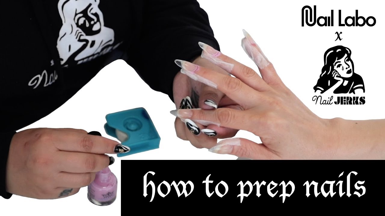 How to prepare on customers' nails with Airtex Airbrush gel system