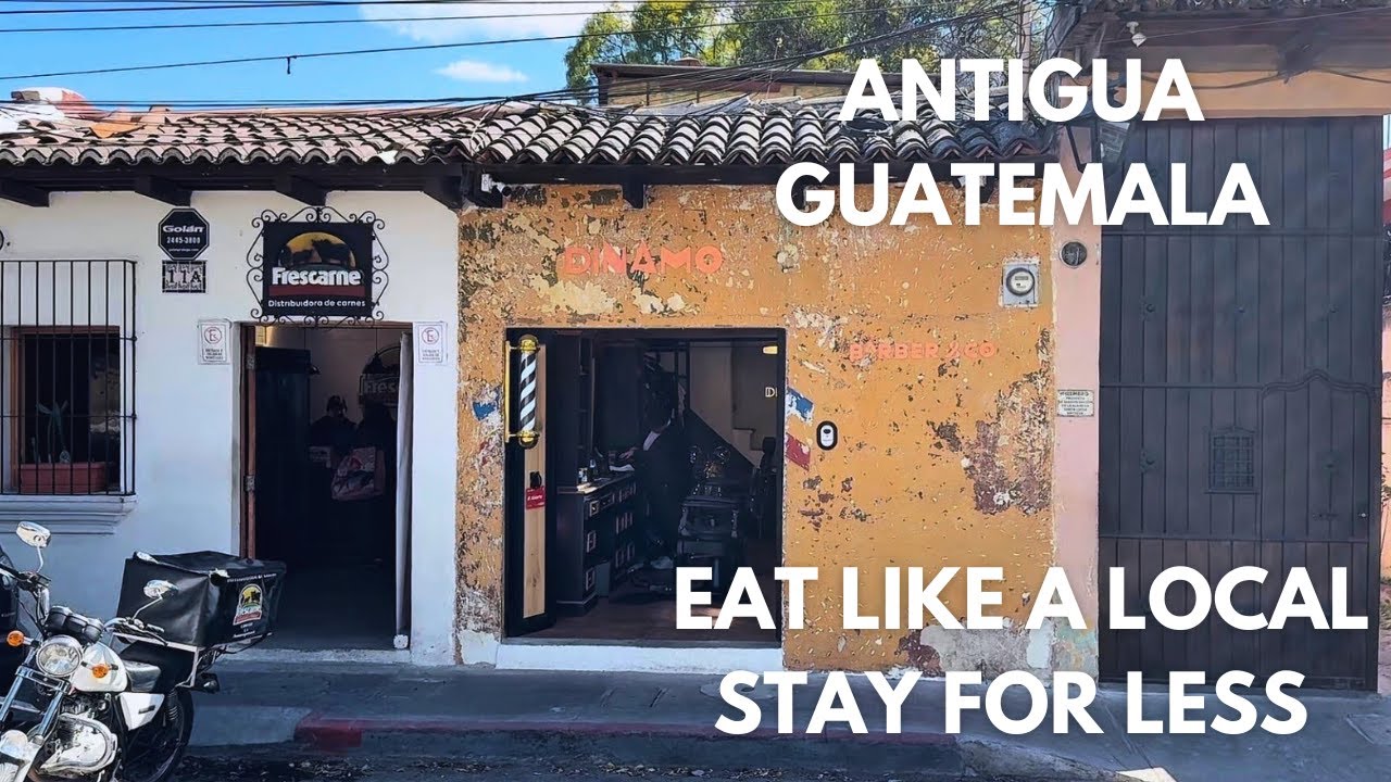 $60 USD Room and $5 USD Lunch in Antigua Guatemala