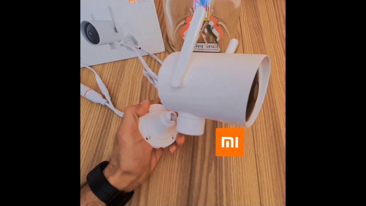 Mi Outdoor Security Camera [Demo]⚡Long video available through i button & description Link 