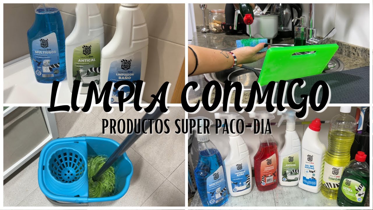 ✅MENUDA LIMPIEZA | PRODUCTOS SUPERPACO DIA🧽🧹 #cleanwithme