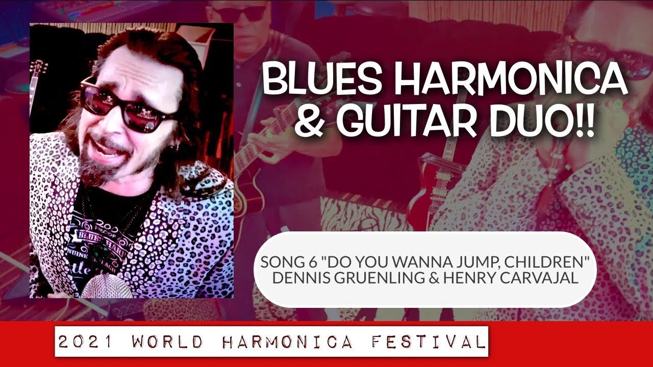 Blues Harmonica Solo | Jump Blues Harp Guitar Jam | World Harmonica Festival, Dennis Gruenling song6