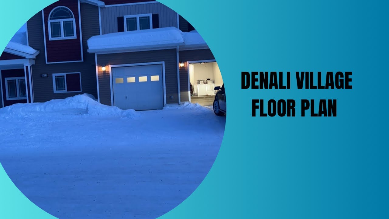 Denali village floor plan on Fort Wainwright, Alaska