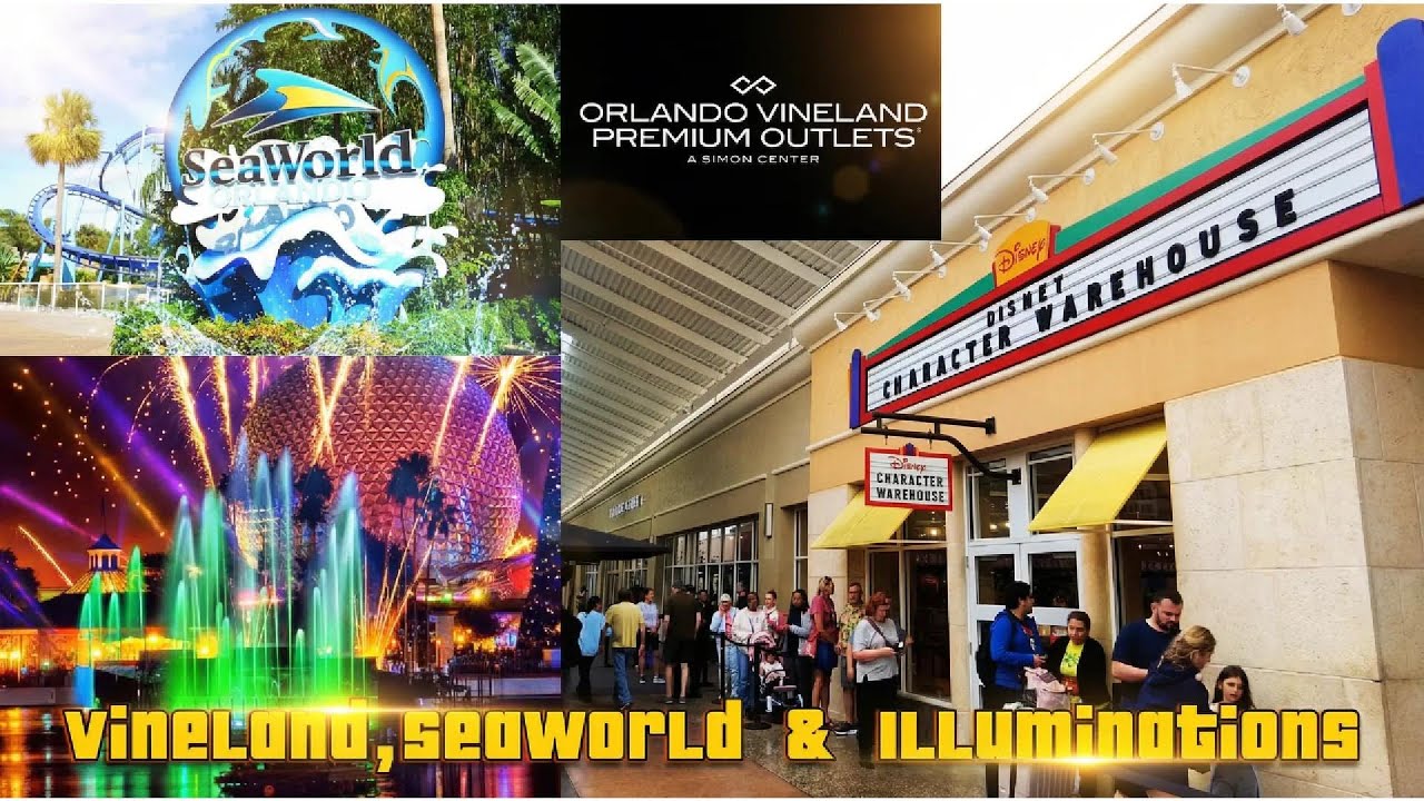 A Perfect Orlando Day: Shopping, SeaWorld & EPCOT Illuminations”