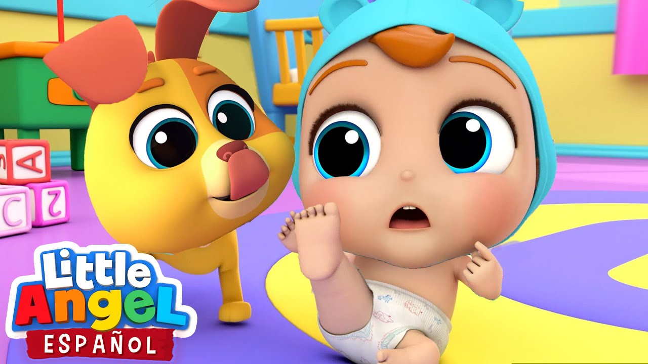 Beb&eacute; Juan Aprende Las Partes Del Cuerpo 🦶🏽👃🏼👁️ | Canciones Infantiles | Little Angel Espa&ntilde;ol