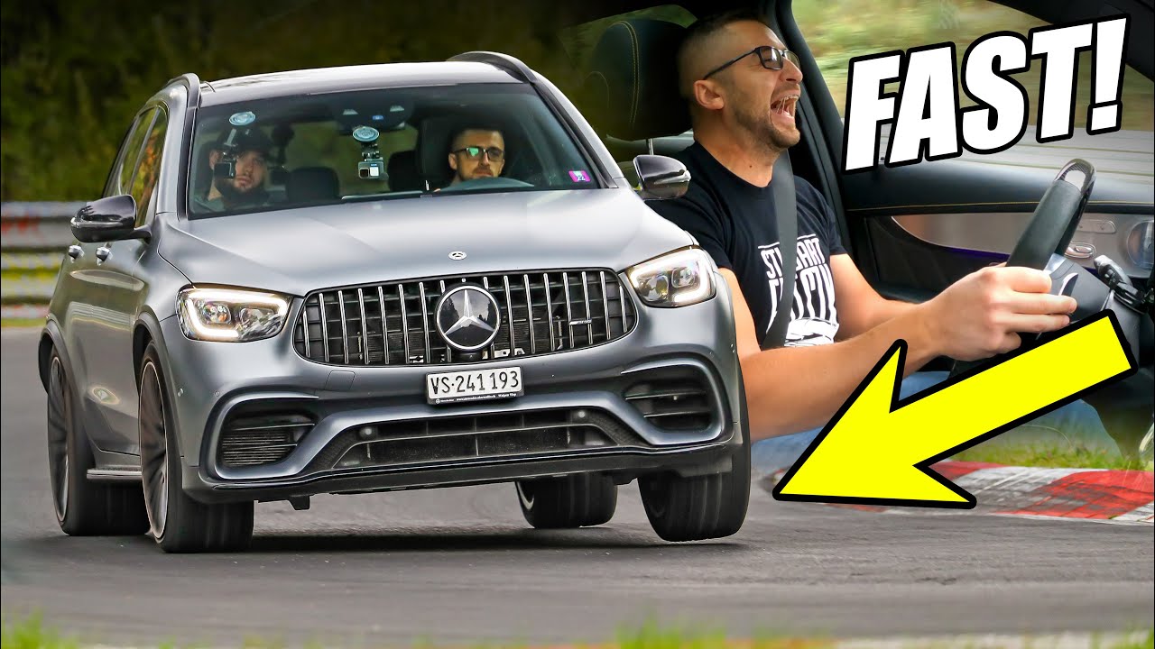 ?! Mercedes GLC 63 AMG & BMW M4 Flying Trough N&uuml;rburgring!