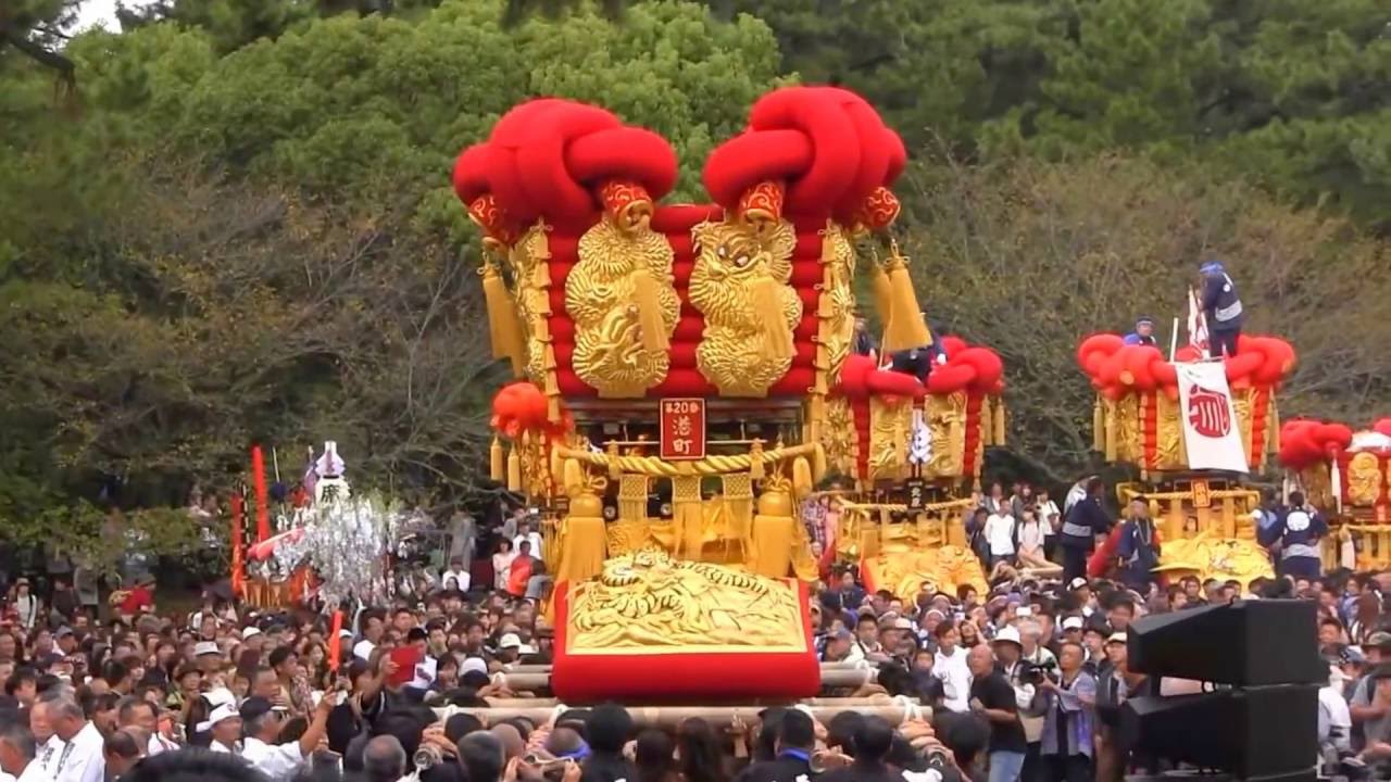 豊浜ちょうさ祭り　かきくらべ