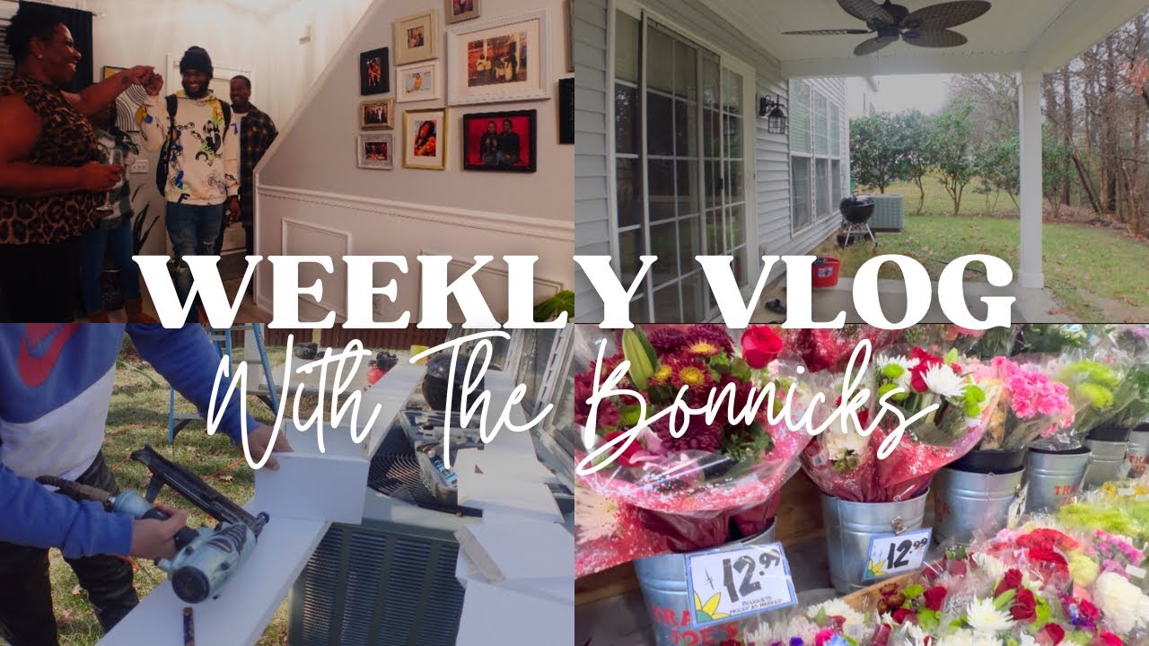 Vlog | The Porch is Finished | Still Renovating the Home |  Dinner Party With Friends | The Bonnicks